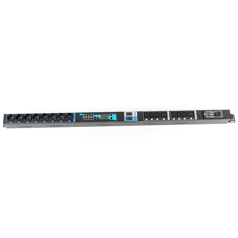 Litar Magnetik Hidraulik 16-Outlet Vertical TCP/IP Sensor eco Smart Rack Pdu