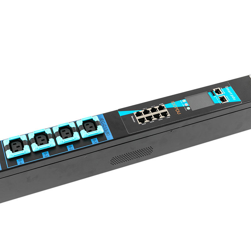 16-Saluran C13 C19 Pemutus Penderia TCP/IP Menegak AS eco Smart Rack Pdu