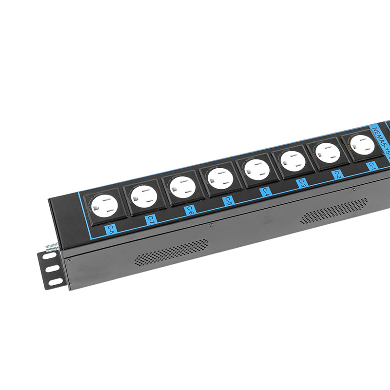 16-Saluran C13 C19 Pemutus Penderia TCP/IP Menegak AS eco Smart Rack Pdu