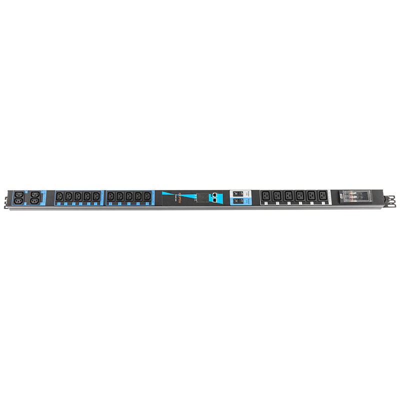 20-Saluran C13 C19 Penderia TCP/IP Menegak eko Smart Rack Pdu